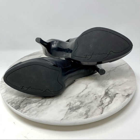 Franco Sarto Dazzle Mary Jane Slingback Cap Toe Pumps 9 Retro Pinup Academia - Picture 7 of 13